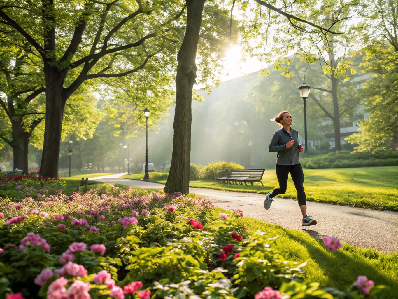 An image showing individuals feeling energetic and vibrant after participating in a wellness program, highlighting the positive impact on overall well-being.