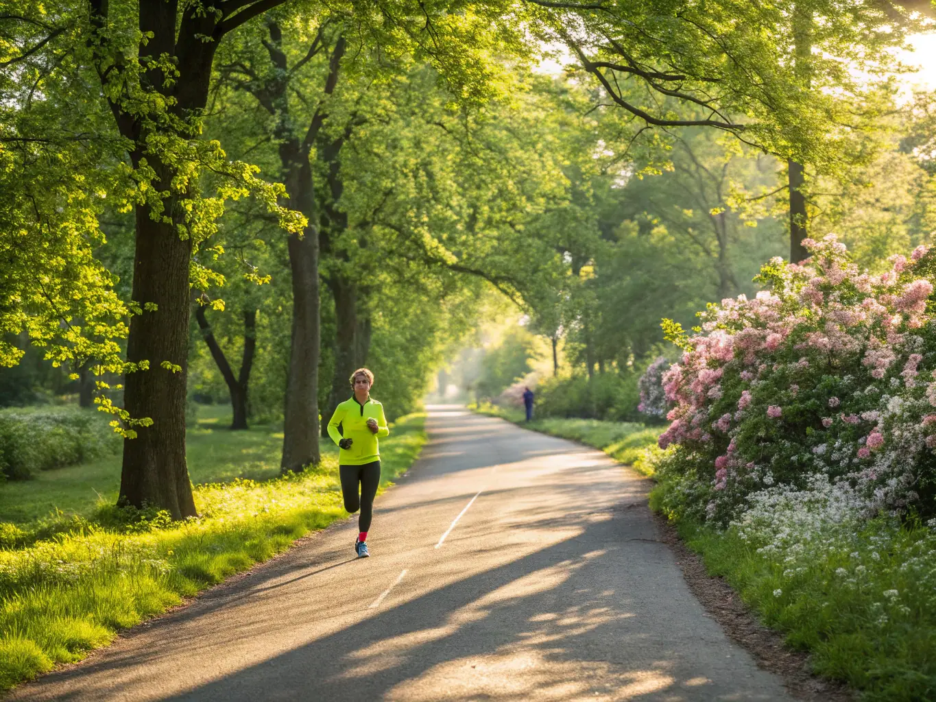 A client smiling and looking energetic after following a personalized nutrition plan, showcasing the positive results and improved well-being achieved through Virtual Consultants, LLC's services.